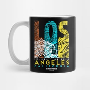 Los Angeles surfing Mug